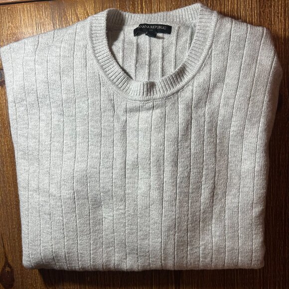 Banana Republic Beige Sweater XXL - Picture 9 of 9